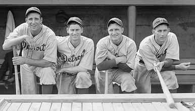 1934 Detroit Tigers Infield